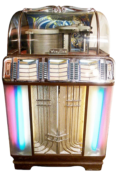 Wurlitzer Model 1400 Juke Box, 1951-1952